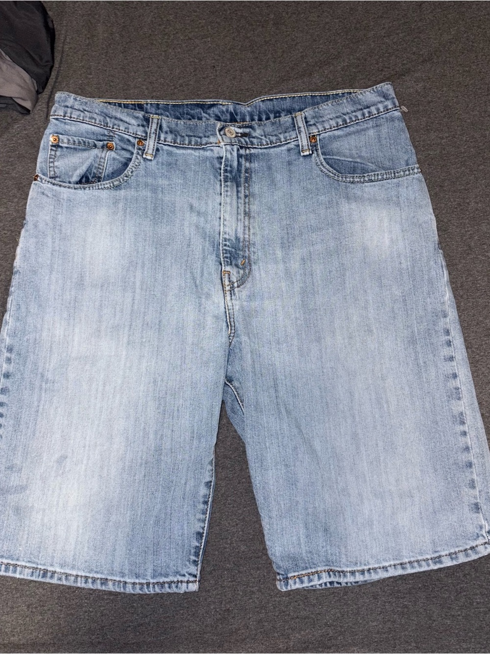 Light Blue Denim Shorts 16